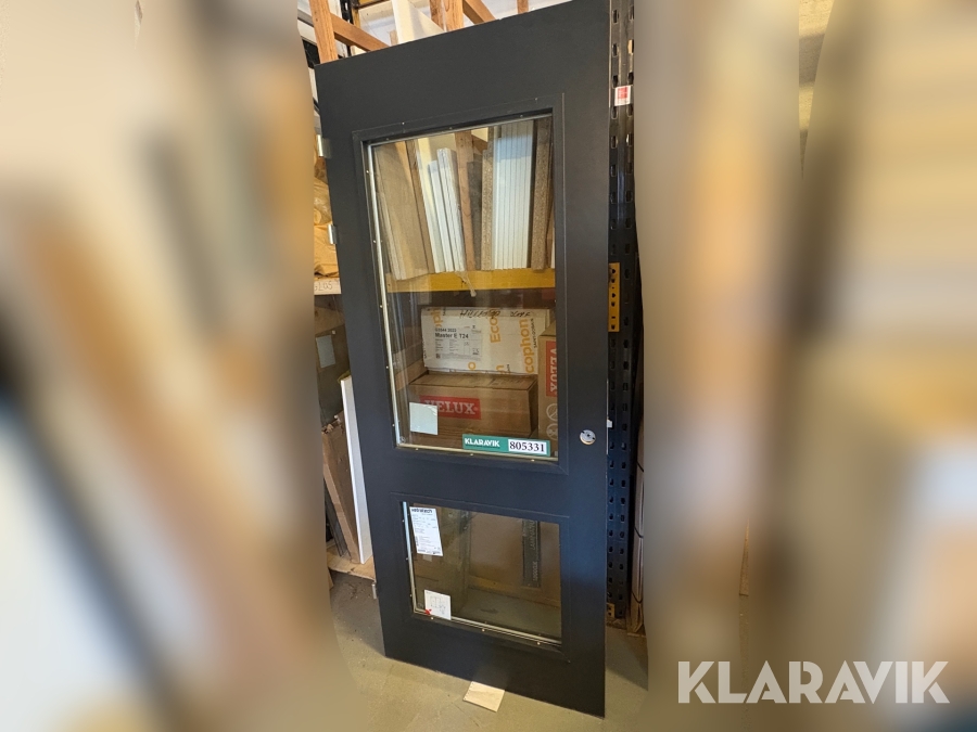 Branddør Swedoor BD-60 - med to glasfelter