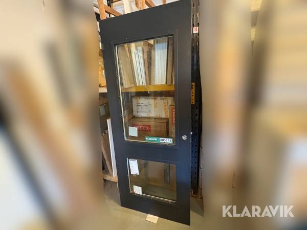Branddør Swedoor BD-60 - med to glasfelter