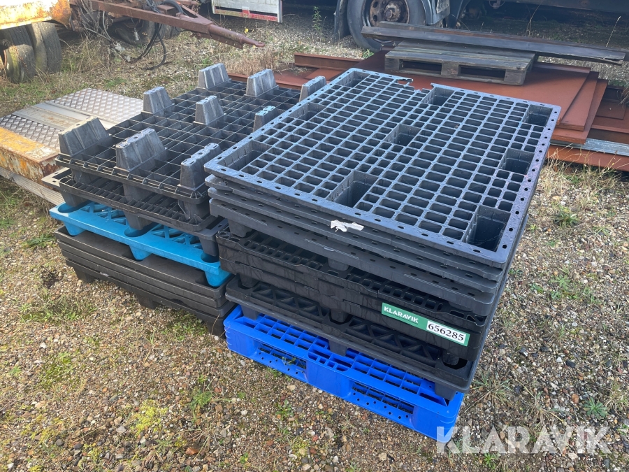 Plastikpaller 18 styk