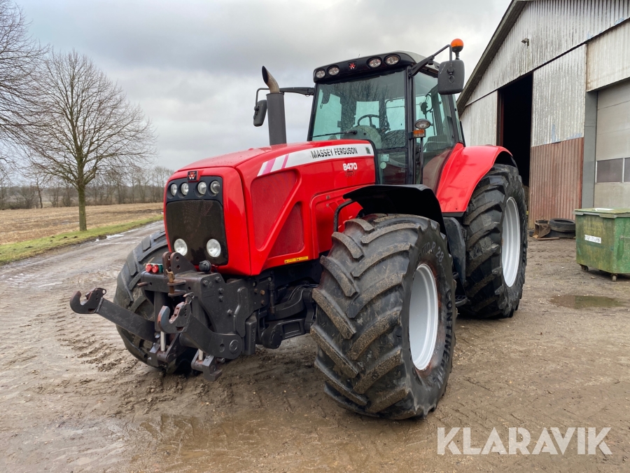 Traktor Massey Ferguson 8470, Ikast-Brande, Klaravik auktion