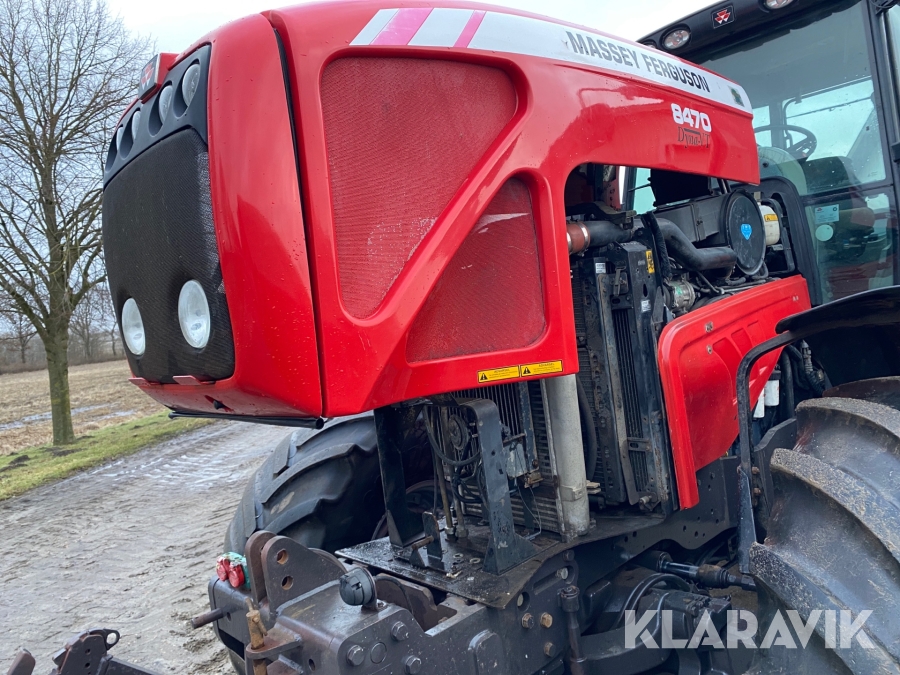 Traktor Massey Ferguson 8470, Ikast-Brande, Klaravik auktion