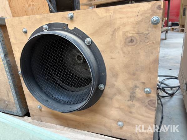 Industriel ventilator med elmotor Axel Johnson Teknik A/S A.S MOT