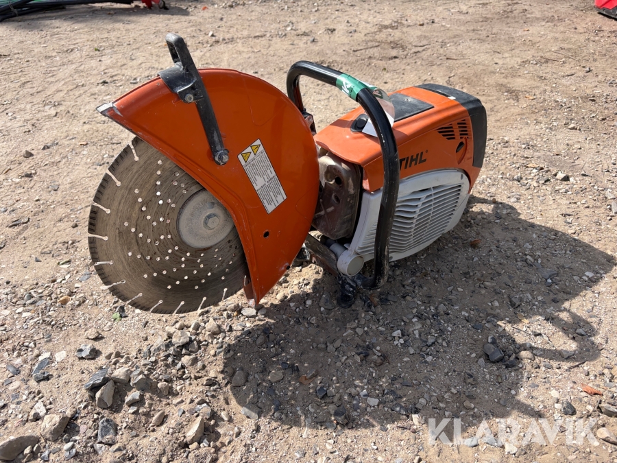 Kapsav/betonsav Stihl Ts 800 med vandtilslutning