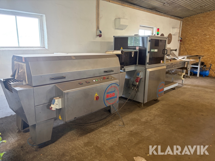 Flowpakker RGD Millenium VP-7M med krymtunelle