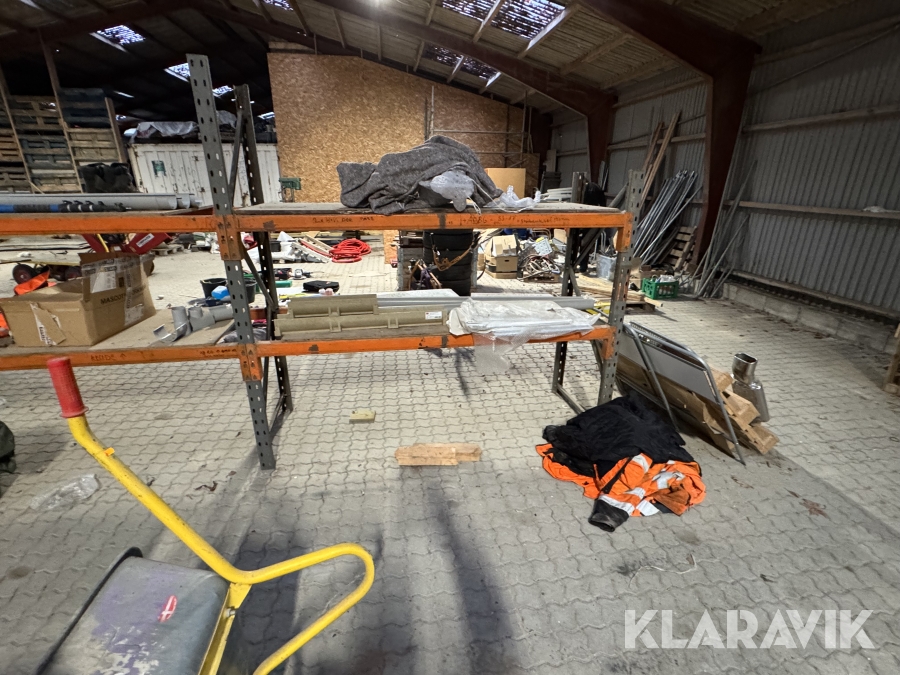 Palle reol og Div reoler