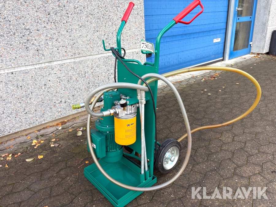 Filteraggregat Stauff SMFS-U-030 mobilt oliefiltreringssystem 30 liter/minut 230 V
