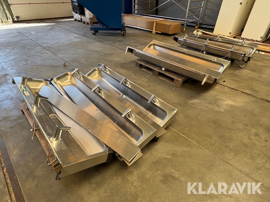 Industri håndvaske - 7 styk