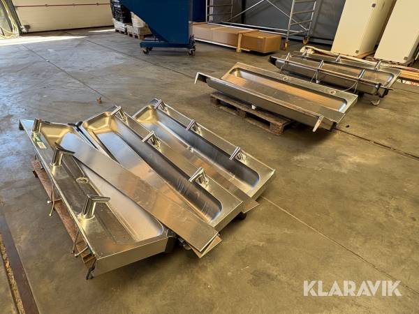 Industri håndvaske - 7 styk