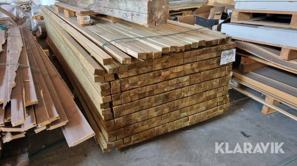 Tryk imprægneret Frøslev 260 styk - 38x57x3600mm