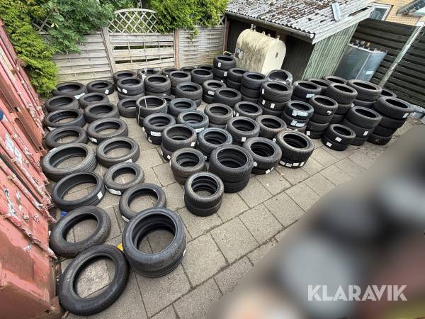 Lot - løse dæk - mange ubrugte - 136 styk