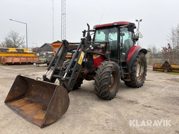 Traktor Case MXU100 med frontlæsser