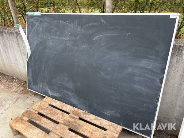 Tavler, 2 styk – kridttavle og magnettavle til tusch