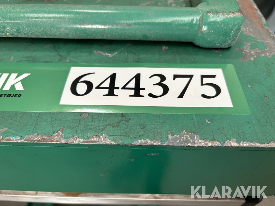 Hydraulisk løftebord Translyft 2000 kg, Brønderslev, Klaravi