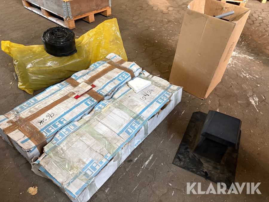 Lot: materialer til tag konstruktion Dafa