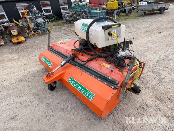 Kost med opsamler og vandtank Tuchel Profi 600-230