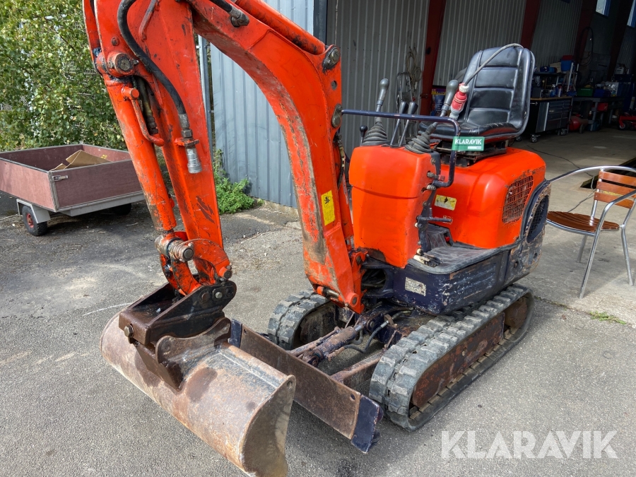 Minigraver Kubota K008-3