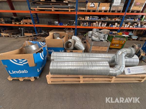 Ventilationsudstyr blandet lot