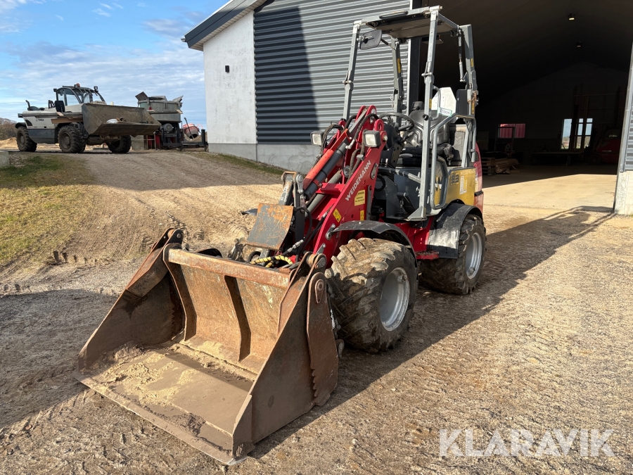 El Minilæsser Weidemann 1160 eHoftrac