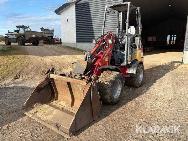 El Minilæsser Weidemann 1160 eHoftrac