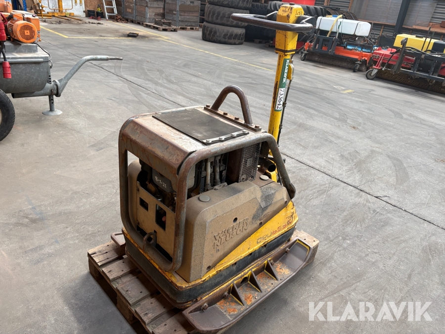 Pladevibrator Wacker Neuson DPU 6555 - 9,6 kW - 481 kg.