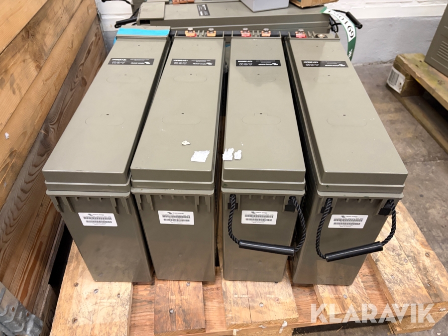 Batteri Victron energy 12V-200AH 4 styk