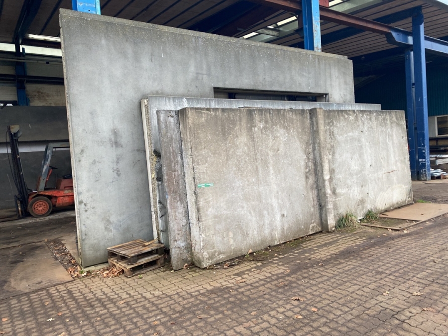 Sandwich beton elementer