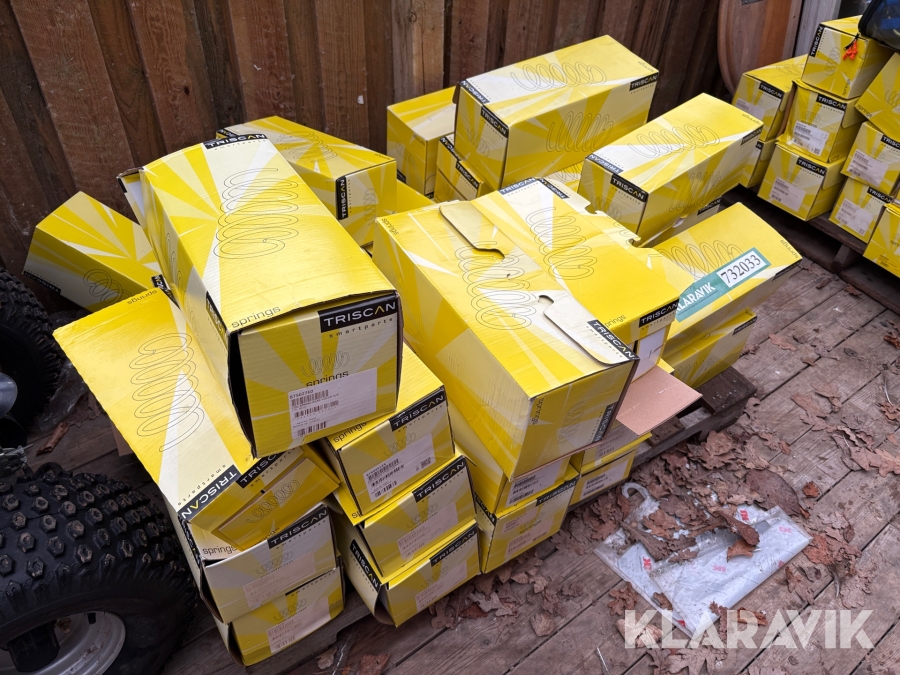 Assorterede fjedre Triscan - 1 palle