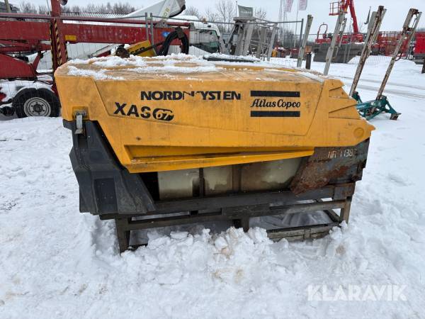 Kompressor Atlas Copco XAS 67 diesel