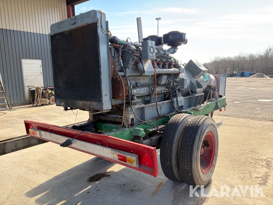 Generatoranlæg inkl. styretavler og krafttilslutninger MWM TD 232 V12 