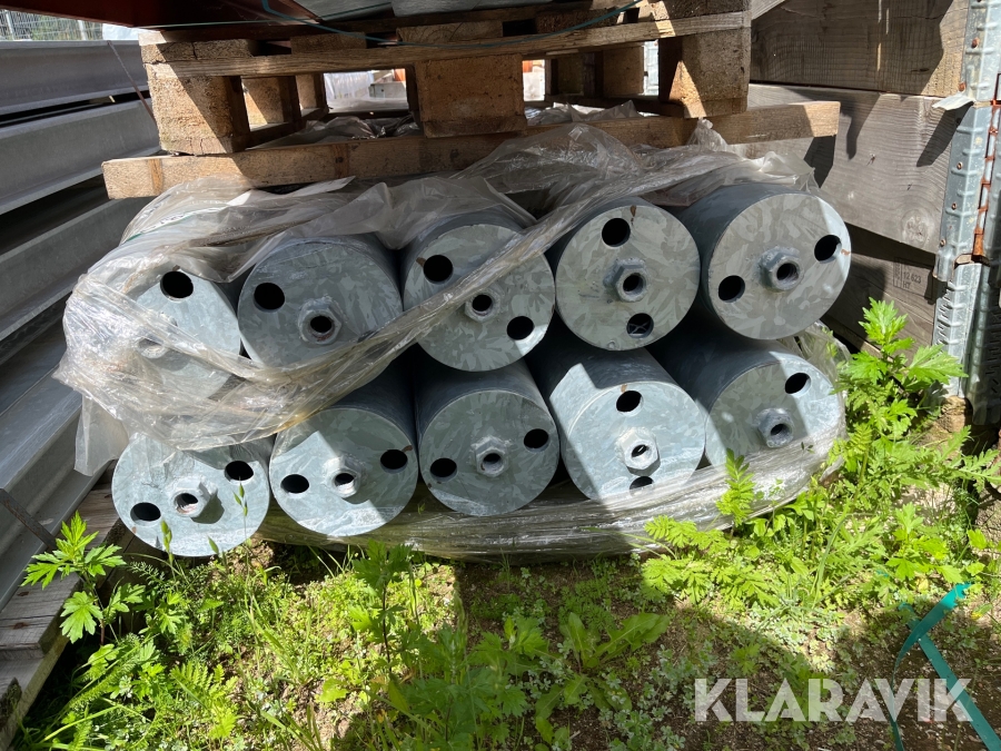 Stål søjler 11 stk