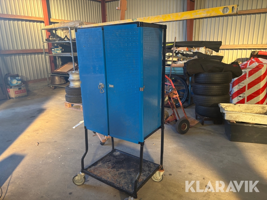 Værktøjsskab på hjul