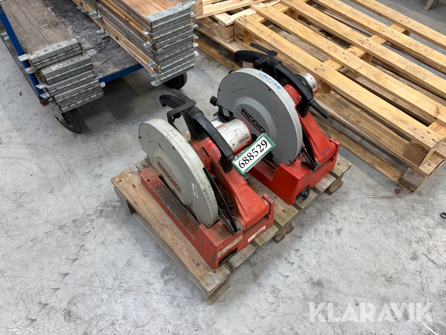 Rørskæremaskiner RIDGID 590L 2 styk