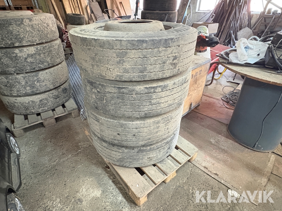 Lastvognshjul Continental HSR 275/70R22.25 4 styk 