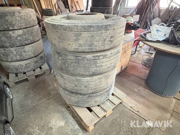 Lastvognshjul Continental HSR 275/70R22.25 4 styk 