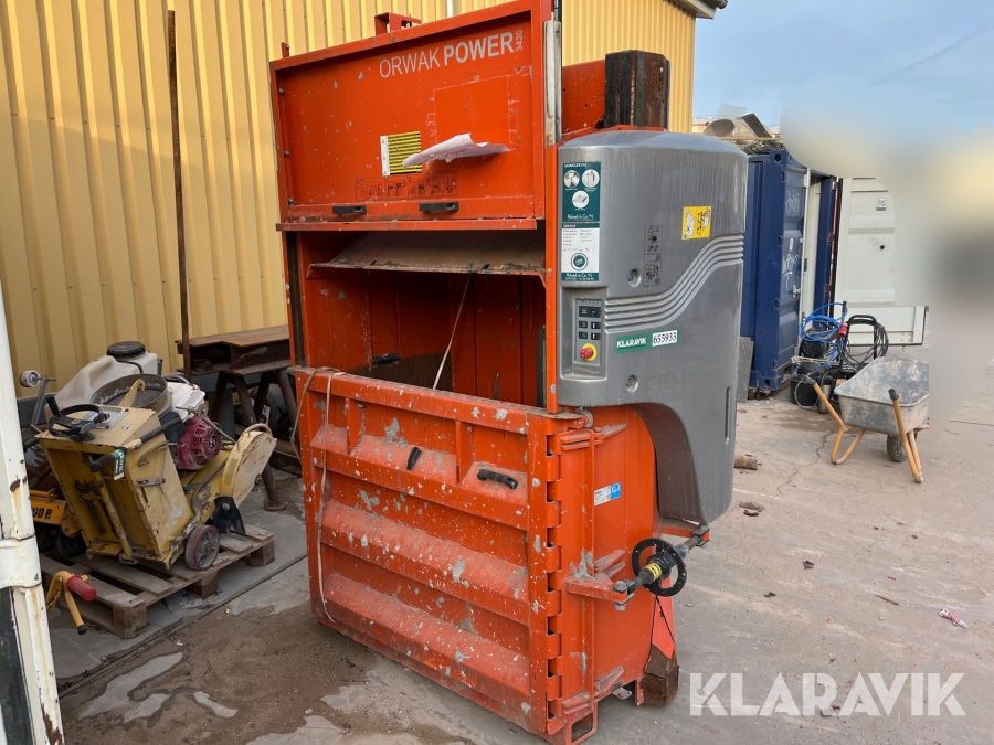 Pappresse OrwakPower Compactor 3420