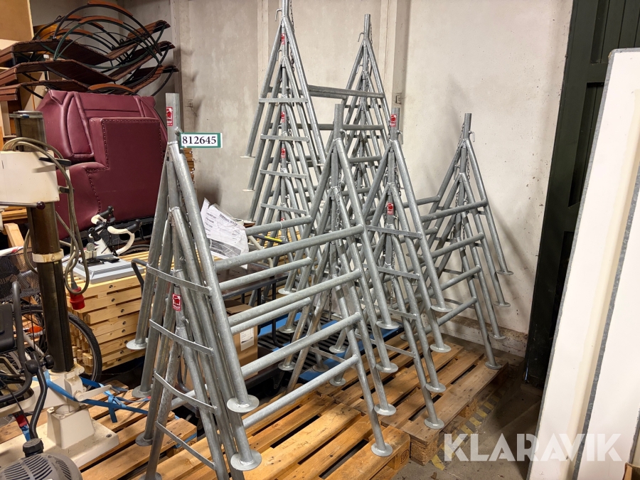 Murerbukke Jumbo Trestle hot dip galvanized - 15 styk