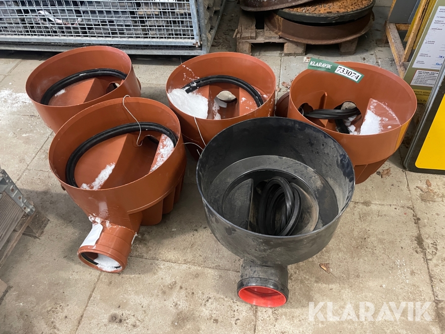 Inspektionsbrønde 5 styk