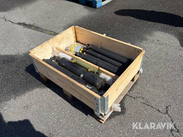 Hydraulik stempler - 9 enheder