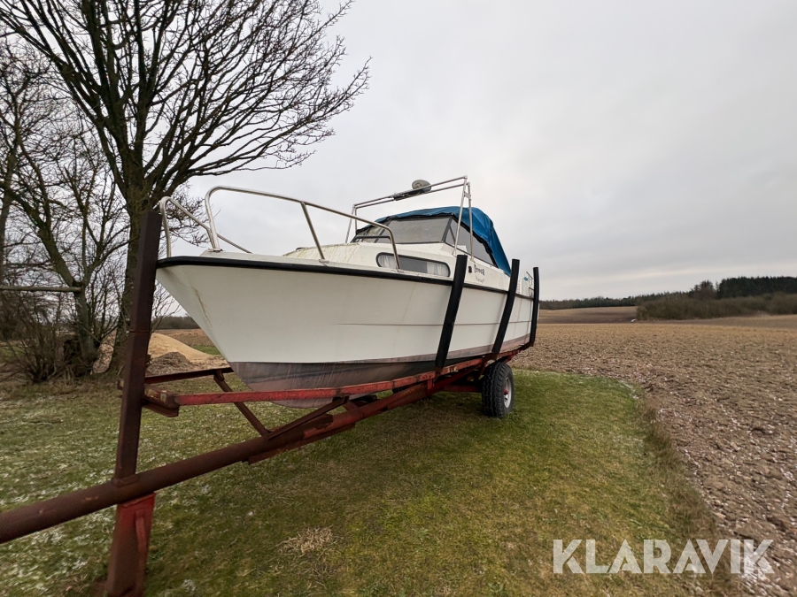 Båd med vogn