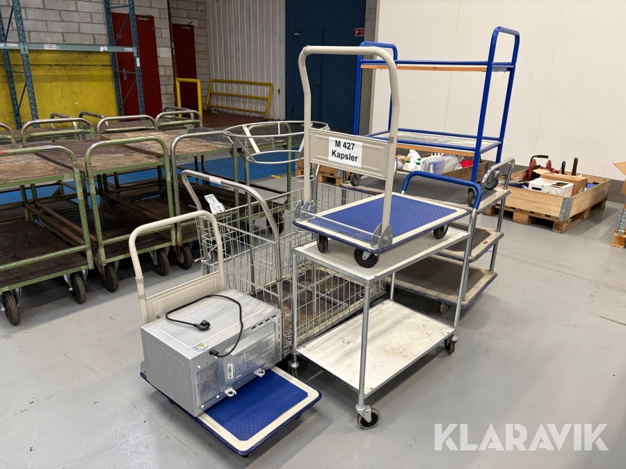 Rullevogne - 8 enheder