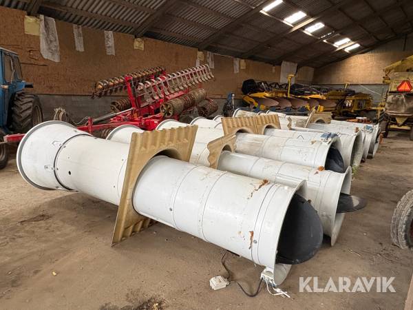Ventilationsskorsten Skov - 8 styk