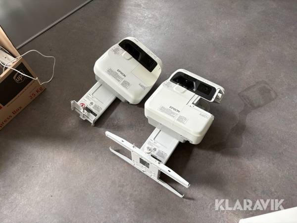 Interaktiv projektere Epson EB-595Wi + EB-695Wi 3 styk 