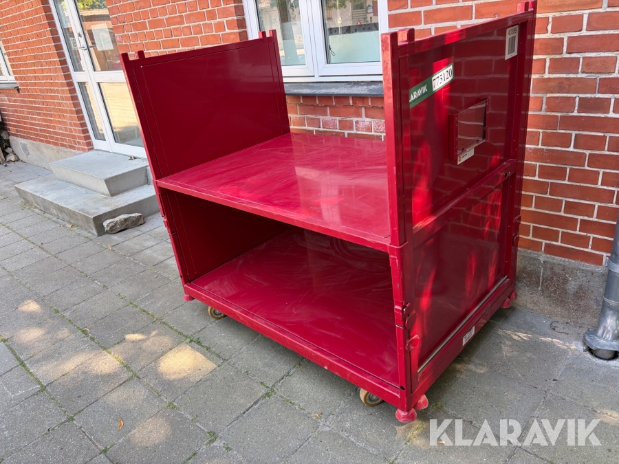 Opbevaringsvogn med hjul