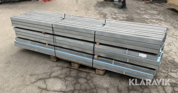 Skinne Triplan 75 med 4 mm polyethylendug, 162 styk, 3 meter
