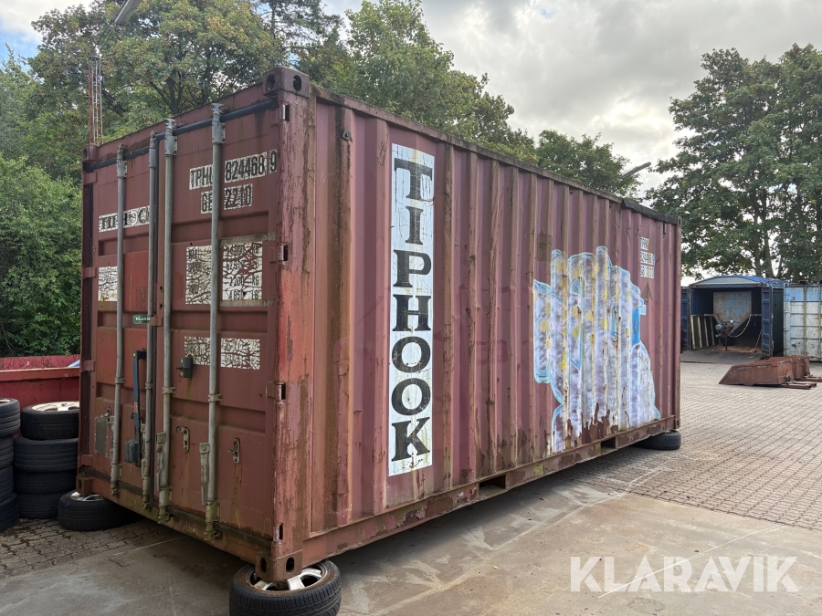 Container Tiphook 20 fods Med reol