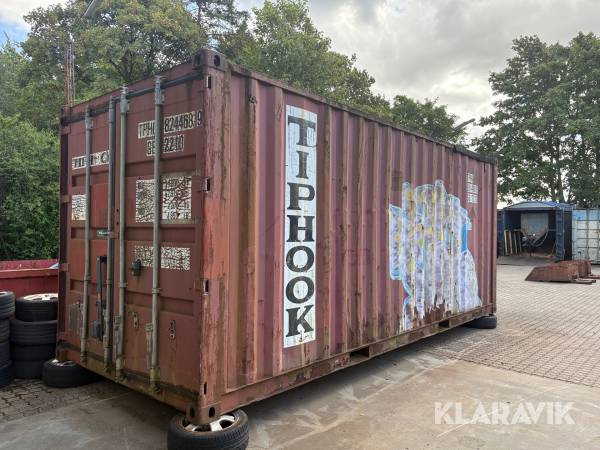 Container Tiphook 20 fods Med reol
