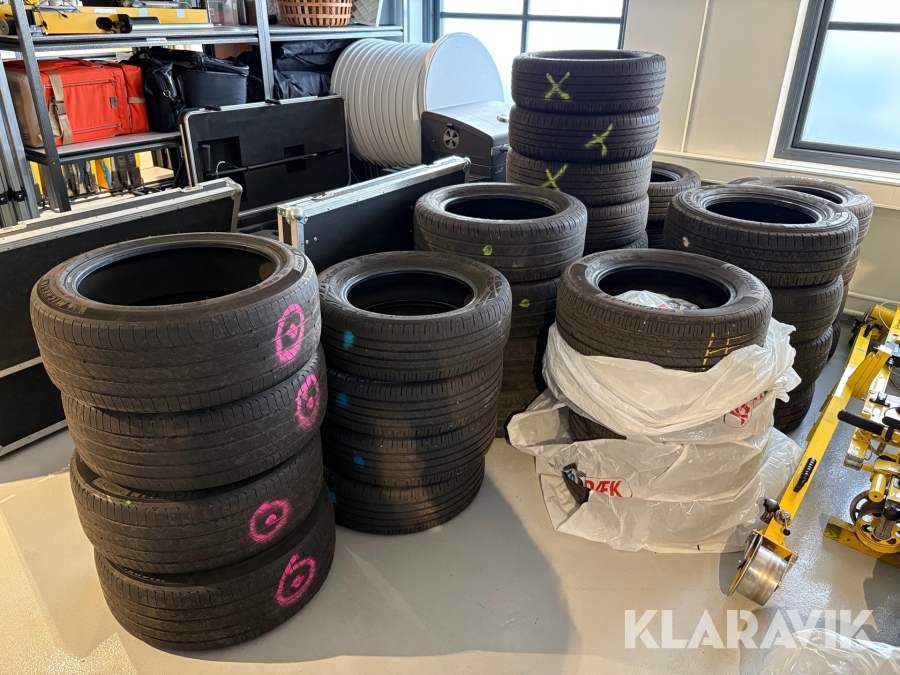 Assorterede sommerdæk Continental - 34 styk