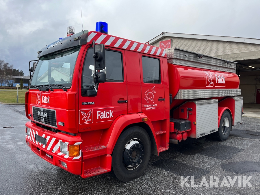 kabine tankvogn MAN 18-284 - 8000 Liter
