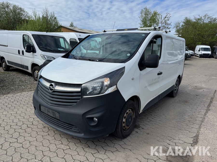 Varebil Opel Vivaro 1,6 Cdti 125hk Kassevogn