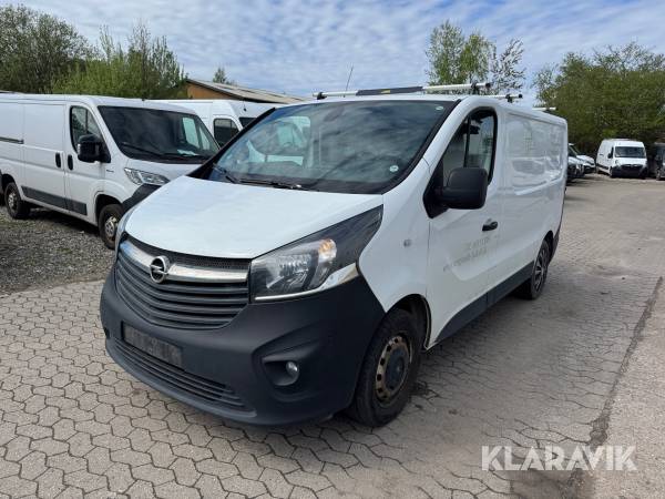 Varebil Opel Vivaro 1,6 Cdti 125hk Kassevogn